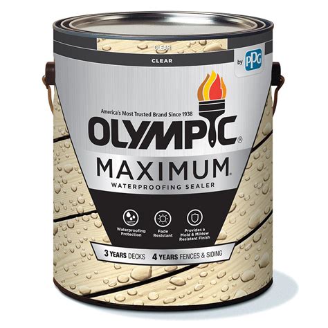 olympic wood sealant|olympic maximum waterproofing sealant clear.